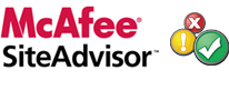 McAffee Site Advisor for Leather Masters.